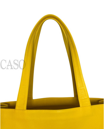 CHANEL MAXI TOTE CAVIAR GIALLO