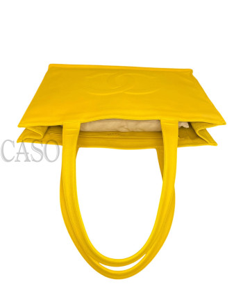 CHANEL MAXI TOTE CAVIAR GIALLO