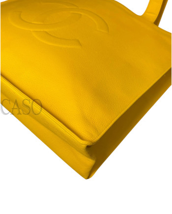CHANEL MAXI TOTE CAVIAR GIALLO