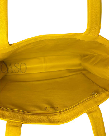CHANEL MAXI TOTE CAVIAR GIALLO