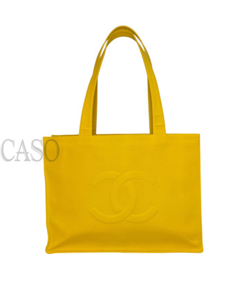 CHANEL MAXI TOTE CAVIAR GIALLO