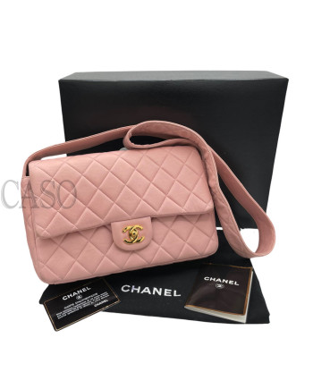 CHANEL CLASSICA IN PELLE ROSA