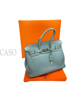 BIRKIN 35 COLOR AZZURRO