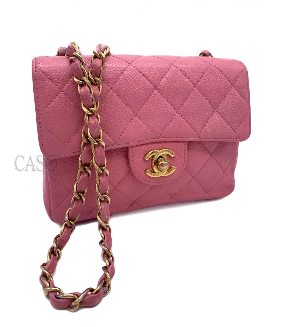 CHANEL Small Classic Double Flap Bag in Barbie Pink Lambskin  Dearluxe