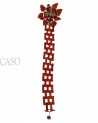 RED CORAL VINTAGE BRACELET SET IN YELLOW GOLD