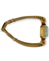 OROLOGIO GIOIELLO IN ORO CON RUBINI UNIVERSAL WATCH