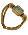 OROLOGIO GIOIELLO IN ORO CON RUBINI UNIVERSAL WATCH