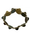 ANTICO BRACCIALE CON CAMMEI DI PIETRA LAVICA