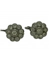 VINTAGE TOPPA EARRINGS WHITE GOLD AND DIAMONDS