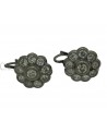 VINTAGE TOPPA EARRINGS WHITE GOLD AND DIAMONDS