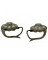 VINTAGE TOPPA EARRINGS WHITE GOLD AND DIAMONDS