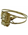 VINTAGE YELLOW GOLD BANGLE WITH CITRINE