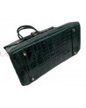 BIRKIN IN COCCODRILLO POROSUS VERT FONCE