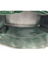 BIRKIN IN COCCODRILLO POROSUS VERT FONCE